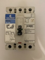 Challenger CE3100/CE14k molded case circuit breaker 3pole 480v Cat.6626003615