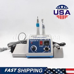 Micromotor eléctrico Marathon de laboratorio dental, pieza de mano de 35,000 rpm
