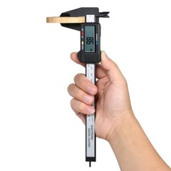 6″ 150mm Carbin Fiber Electronic Digital Vernier Caliper Micrometer Gauge LCD
