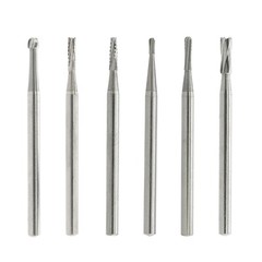 5pcs Prima Wave Dental Carbide Burs High Speed FG 19mm/Surgical FGOS SL 557 25mm