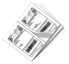 200-20000 Premium 8.5×5.5 Shipping Mailing Labels Half Sheet Self Adhesive Label