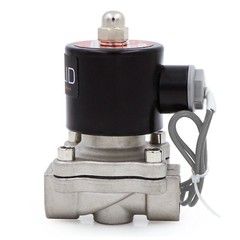 U. S. Solid 1/2″ Stainless Steel Electric Solenoid Valve 24V DC Normally Closed