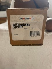 NOS Mersen Ferraz Shawmut 9F60BBD905 Current Limiting Fuse 0.5a Amp