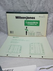 4 Wilson Jones Column Write Columnar Pads Model G7613c For Accounting Sheet…