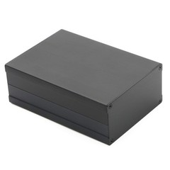 Aluminum Project Box Enclosure Case for DIY Audio Amplifier & Power Supply, 4.17