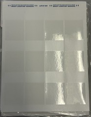 Brady LAT-27-361-1 LaserTab Series Self-Laminating Polyester Labels