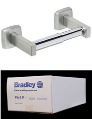 BRADLEY 5084-00 Commercial Toilet Paper Roll Dispenser Stainless Surface Mount