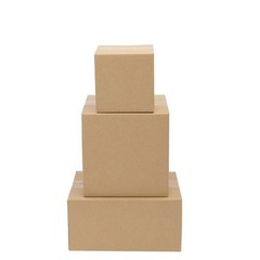 100Pcs 6x6x6″ Packaging Transporting Corrugated Cardboard Paper Shipping Boxes