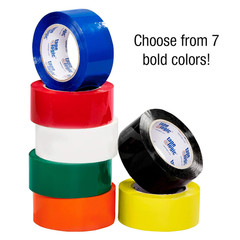 Tape Logic 2 Inch X 110 Yard 2.2 Mil Red, Heavy Duty Colored Packing Tape, 36 Pa
