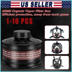 40mm Gas Mask Filters – Full Face Respirator Mask Cartridge for Organic Vapor