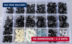 190pcs for Ram 1500 2500 3500 Automotive Body Interior and Exterior Retainer Fas