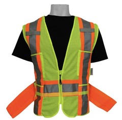 3M Class 2 High Visibility Reflective Safety Yellow Vest Medium Large X-Large XL
