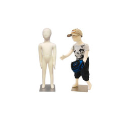 Child Flexible Full Body 3 Year Old Mannequin Dress Form with Removable Head