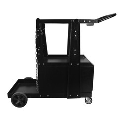 MIG/TIG/Plasma Heavy Duty Welding Cart with 4 Drawers, 360° Rolling Trolley