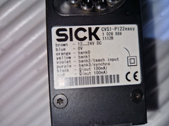 Sick CVS1-P122easy Ident No. 1 028 669 USED Color Sensor, Color Vision 1028669