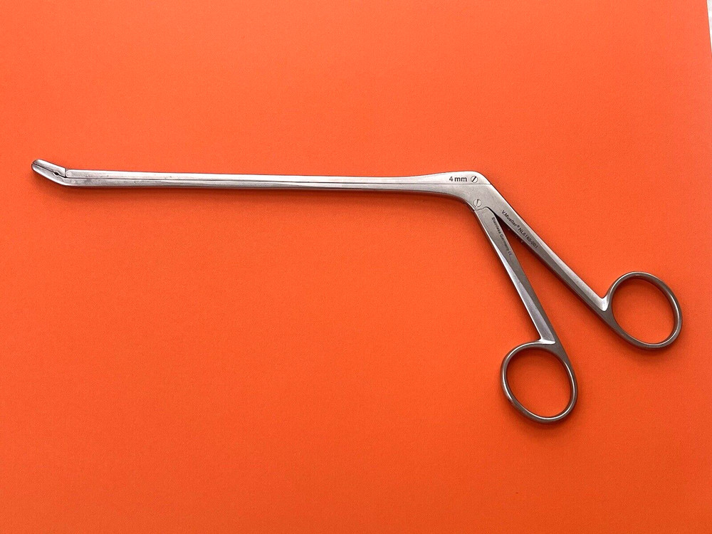 V.Mueller Surgical 7″ Spurling Spinal Rongeur, Angled Up, 4mm Bite