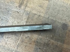 420 Stainless steel flat bar stock .30 x 2″ x 14.5″ cut off heat treated