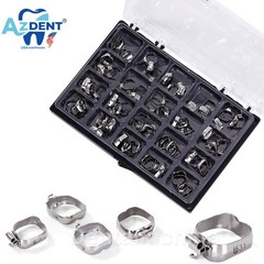 AZDENT Dental Orthodontic Bands with Buccal Tube MBT 022″ 16#-35# for 1st Molar