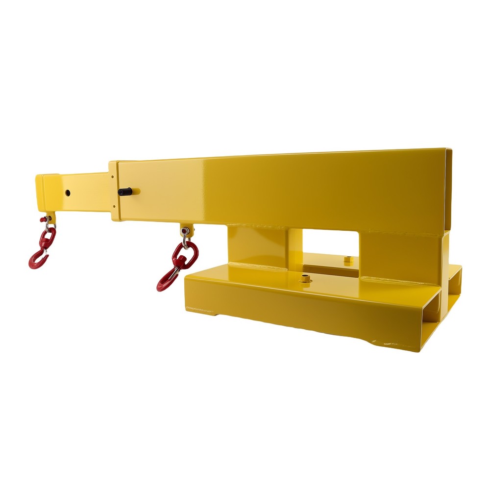 31-79in Forklift Mounted Crane Boom Extension Heavy Duty Steel Construction