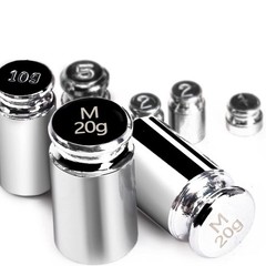 GRAM PRES Calibration Weight Set,1g 2g 5g 10g 20g with Tweezers for Small