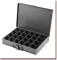 Nylon Crimp Terminal Assortment 530 PC in Small Metal Tray
