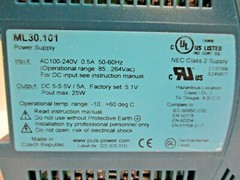 PULS POWER SUPPLY, ML30.101, USED