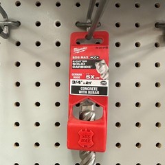 Milwaukee 3/4 in. x 21 in. 4-Cutter SDS-MAX Carbide Drill Bit