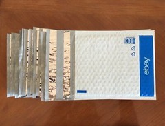 15 – eBay Branded Airjacket Envelopes 6.5″ x 8.75″ – Bubble Mailer