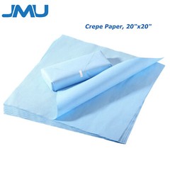 Up to 1000, JMU CSR Wraps 20″x20″ Autoclave Sterilization Wrap Sheet Crepe Paper