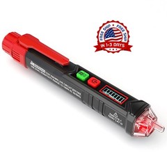 Probador De Voltaje Sin Contacto Detector De Voltaje De 12-1000V Ca Prueba D…