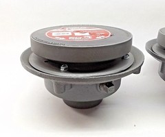(2)SIOUX CHIEF 822-3DNRV FINISH LINE 3″ ADJUSTABLE FLOOR DRAIN NO FINISH FIXTURE