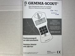 Gamma – Scout Radiation Detector With USB – Port