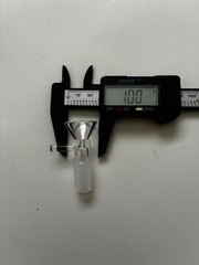 14mm Glass Downstem L-stem S-stem Bottle Stem Bong WaterPipe Bubbler Grommet DIY