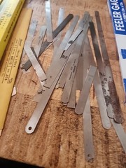 STARRETT Others Feeler Stock Blades Gage Large Lot Machine Shop Inventory