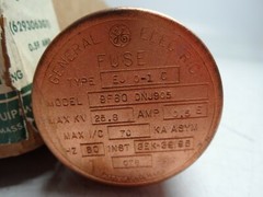 General Electric 9F60DNJ905 Fuse Current Limiting 0.5E Amps Type EJ O-1 C