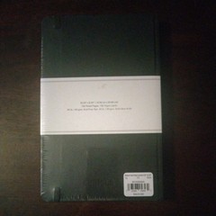 Shinola Detroit Medium Hard Ruled Journal Black, 5.25 x 8.25″