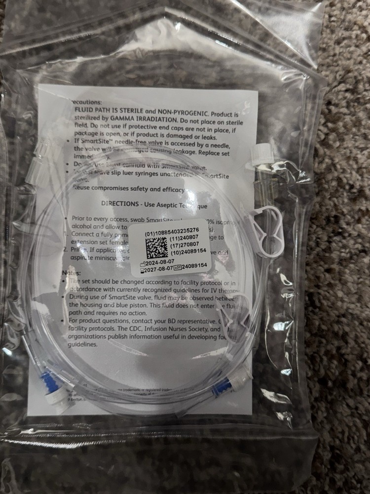 20 Count BD Extension Set 37262E