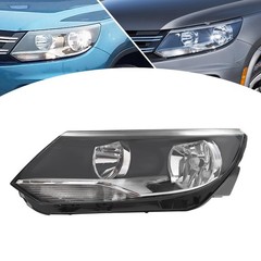 Headlight 2012-2017 Tiguan Left Driver Side Assembly Halogen 5N0941005