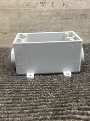 NEW LOT OF 6 CANTEX 5133464 3/4″ 1G PVC FSC BOXES