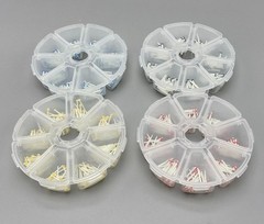 Glass Fiber Post Dental Fiber Post Teeth Restorative 1.2/1.4/1.6/1.8mm 200pc USA
