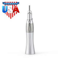 Dental 1:1 Straight Handpiece Low Speed Nose Cone External Water Spray E-type
