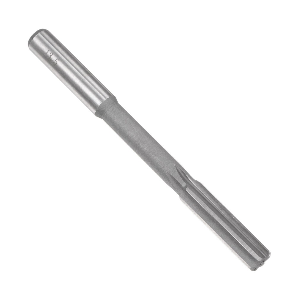 13.5mm Chucking Reamer HSS H7 6 Straight Flutes Machine Milling Cutter Tool