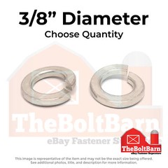 3/8″ Stainless Steel Split Lock Washers (Choose Qty)