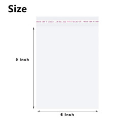 6”x9” OPP Bag Poly Bags Transparent Plastic Bags Self Adhesive Seal Resealable