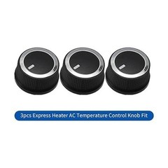 3 Pcs AC Control Knob Temperature Switch Replacement for Express Savana 1500 250