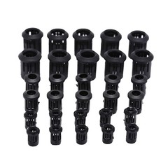 50x LED Light Holder Bezel Clip Mounting Bracket Plastic Black Frame 3/5/10mm