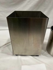ServSense Single 3.7 Qt. Stainless Steel Condiment Pump Dispenser