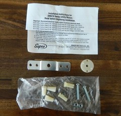 Supco SM673 utility motor kit 2-speed cw/ccw 120volts 60hz 3000/1500rpm