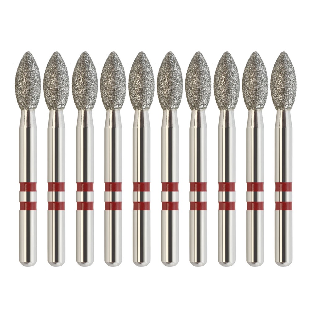 20 Types Zirconia Dental Diamond Burs FG Friction Grip for High Speed Handpiece