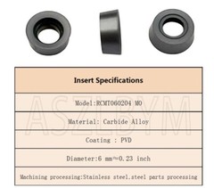 12mm SRDCN1212H06 Boring Bar Turning Tool For RCMT 0602MO Inserts R3 Circular